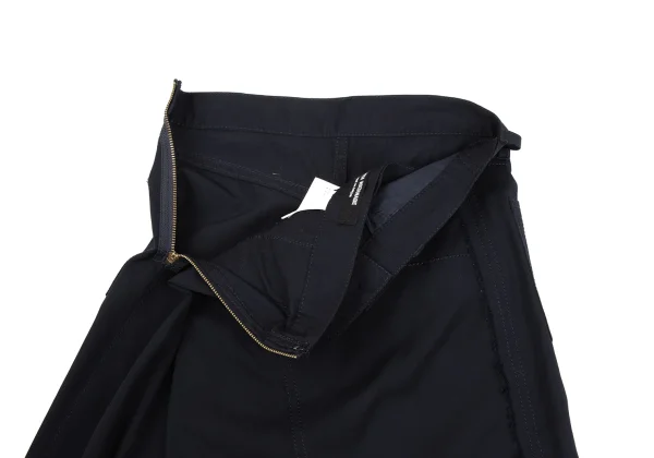 JUNYA WATANABE COMME des GARCONS Wool Gaba Side Cutting Asymmetry Skirt K-164791_006