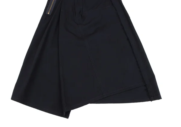 JUNYA WATANABE COMME des GARCONS Wool Gaba Side Cutting Asymmetry Skirt K-164791_008