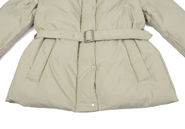 PLEATS PLEASE Poly Belted Down Jacket K-164793_008