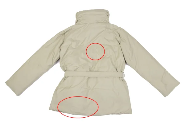 PLEATS PLEASE Poly Belted Down Jacket K-164793_013