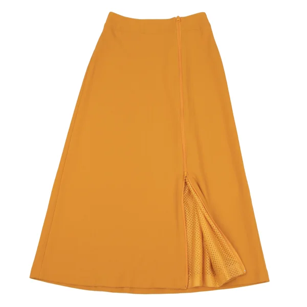 ISSEY MIYAKE Inner Mesh Zip Nylon Skirt K-164794_002