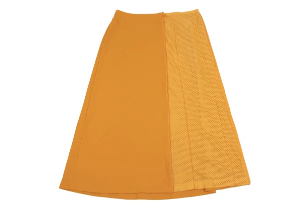 ISSEY MIYAKE Inner Mesh Zip Nylon Skirt K-164794_008