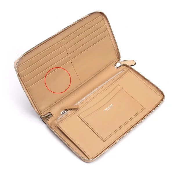 COACH Punching Leather Wallet K-164796_007