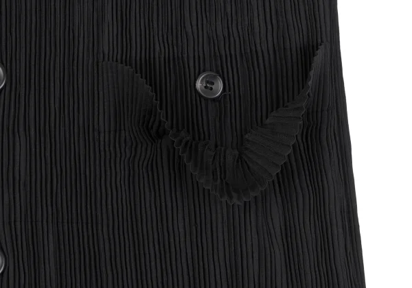 ISSEY MIYAKE Crape Hooded Coat K-164797_009