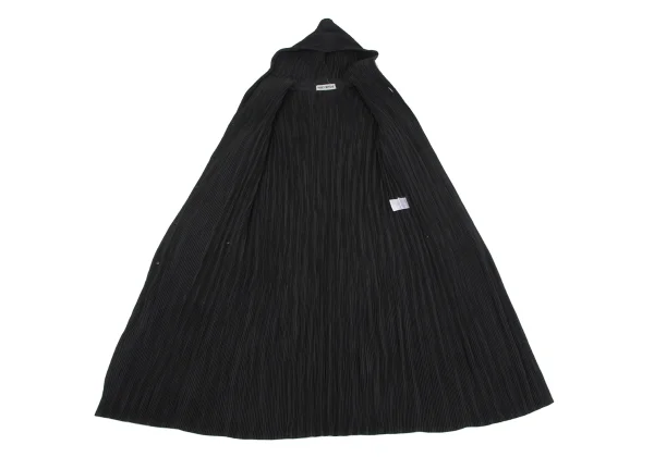 ISSEY MIYAKE Crape Hooded Coat K-164797_010