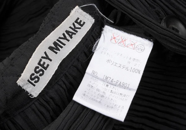 ISSEY MIYAKE Crape Hooded Coat K-164797_014