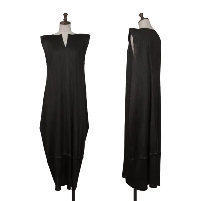 ISSEY MIYAKE Pleats Skipper Sleeveless Dress