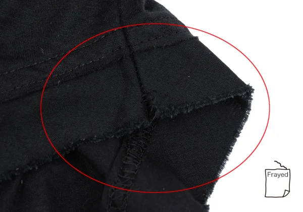 ISSEY MIYAKE Gather Switching T Shirt K-164800_008