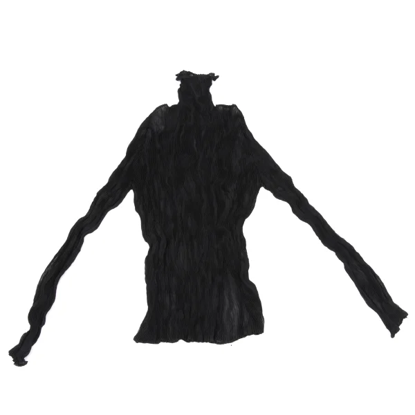 ISSEY MIYAKE Wrinkle Pleats See-through Top K-164801_002