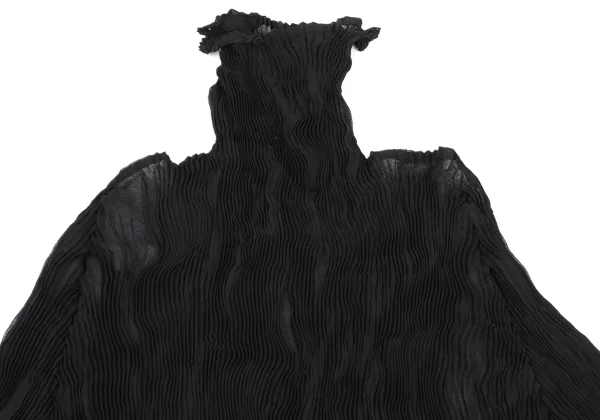 ISSEY MIYAKE Wrinkle Pleats See-through Top K-164801_003