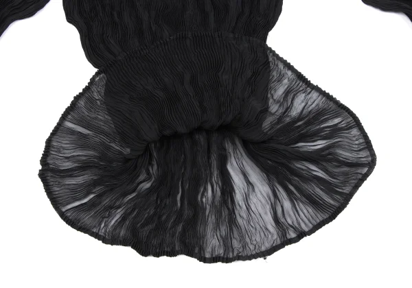 ISSEY MIYAKE Wrinkle Pleats See-through Top K-164801_010