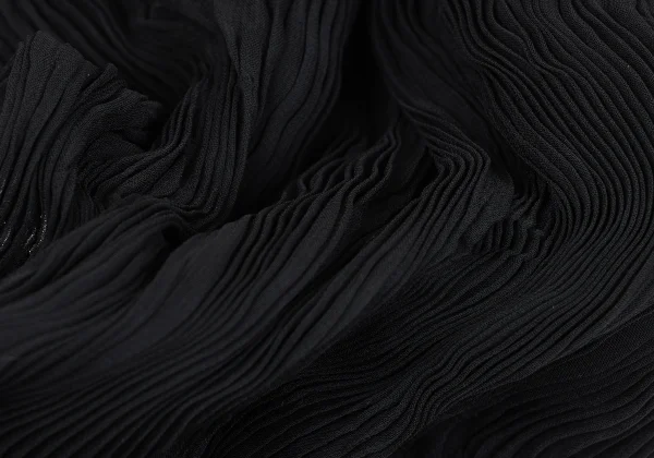 ISSEY MIYAKE Wrinkle Pleats See-through Top K-164801_013