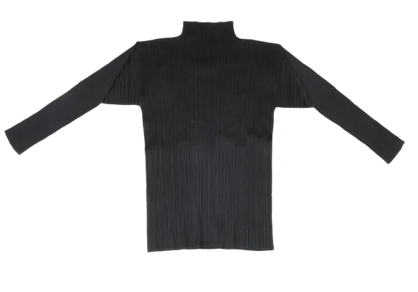 ISSEY MIYAKE Pleats Turtle Neck Top K-164802_010