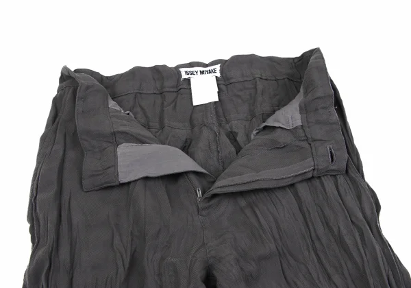ISSEY MIYAKE Wrinkle Poly Pants K-164803_005