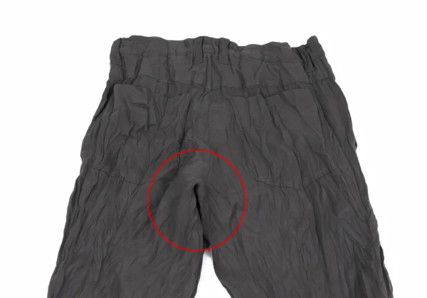 ISSEY MIYAKE Wrinkle Poly Pants K-164803_010