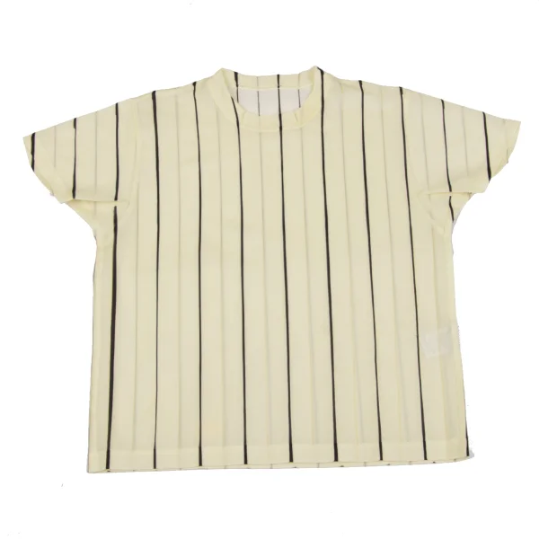 ISSEY MIYAKE Stripe Pleats T Shirt K-164806_002