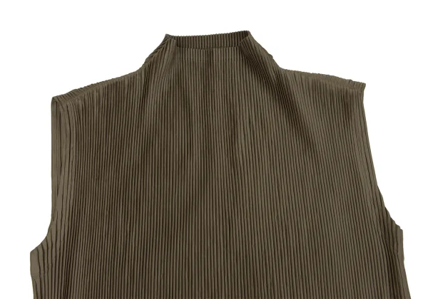 ISSEY MIYAKE WHITE LABEL Pleated Switching Sleeveless Top K-164807_003