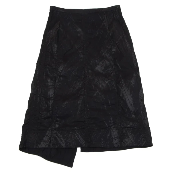 ISSEY MIYAKE HaaT Cotton Blend Pigment Print Skirt K-164810_002