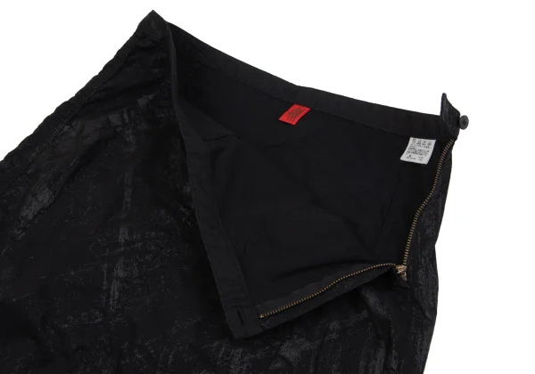 ISSEY MIYAKE HaaT Cotton Blend Pigment Print Skirt K-164810_005