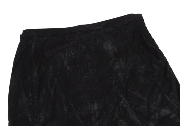 ISSEY MIYAKE HaaT Cotton Blend Pigment Print Skirt K-164810_008