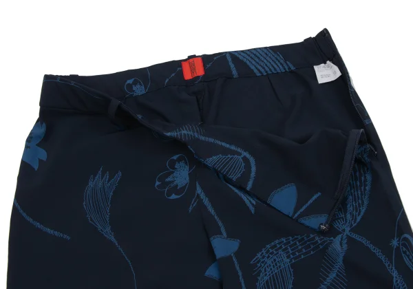 ISSEY MIYAKE HaaT Botanical Printed Stretch Pants K-164812_004