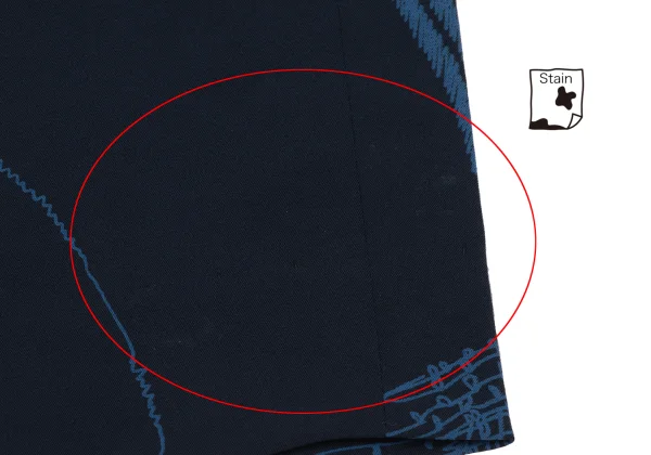 ISSEY MIYAKE HaaT Botanical Printed Stretch Pants K-164812_006