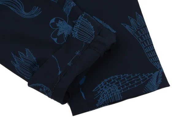 ISSEY MIYAKE HaaT Botanical Printed Stretch Pants K-164812_007