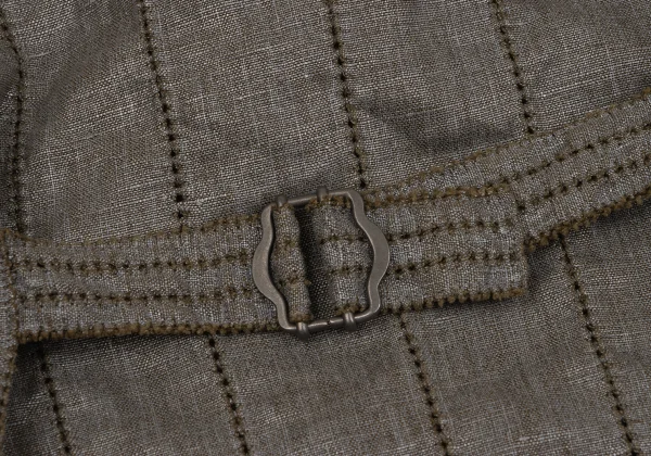 ISSEY MIYAKE FETE Foil Coated Openwork Embroidered Jacket K-164813_013