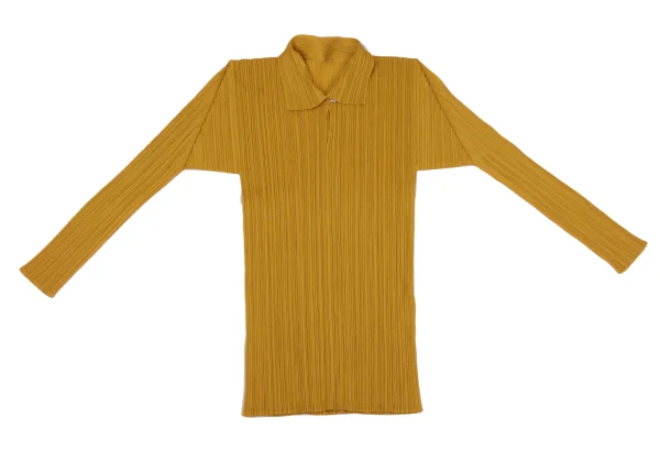 PLEATS PLEASE Pleated Skipper Long Sleeve Shirt K-164814_002