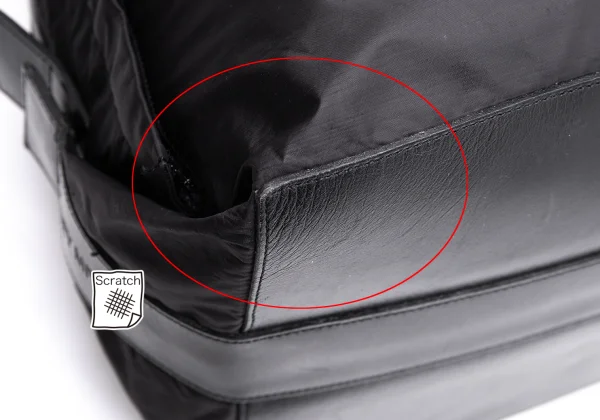 ISSEY MIYAKE Leather Switching Hand Bag K-164816_009