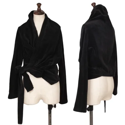 tricot COMME des GARCONS Velour Strap Design Jacket