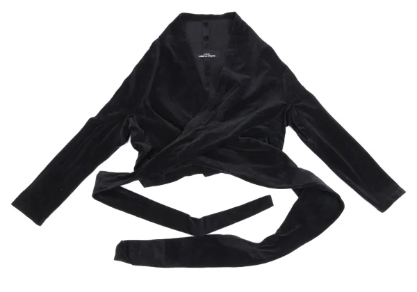 tricot COMME des GARCONS Velour Strap Design Jacket K-164817_002