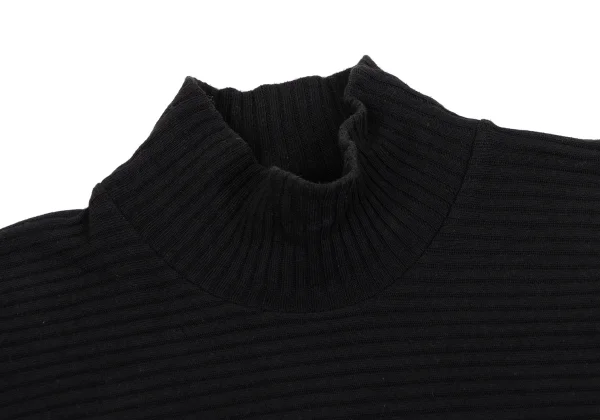 agnes.b homme Cotton Mock Neck Rib T Shirt K-164822_003