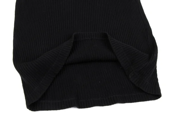 agnes.b homme Cotton Mock Neck Rib T Shirt K-164822_007