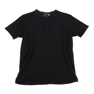 Yohji Yamamoto DURBAN A.A.R Velcro Neck T Shirt