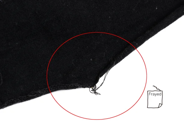 Yohji Yamamoto DURBAN A.A.R Velcro Neck T Shirt K-164823_011