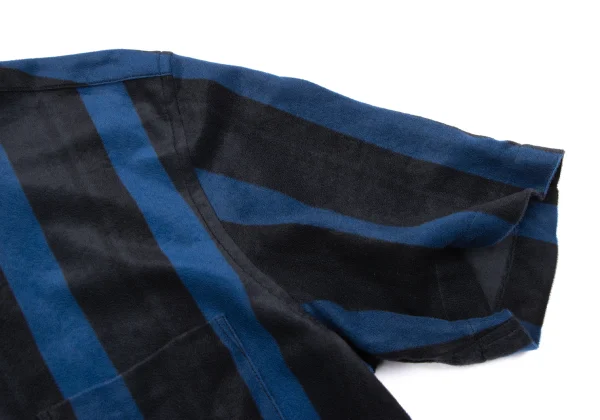 COMME des GARCONS HOMME PLUS Stripe Pile Shirt K-164824_006