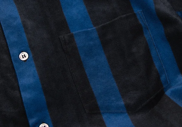 COMME des GARCONS HOMME PLUS Stripe Pile Shirt K-164824_007