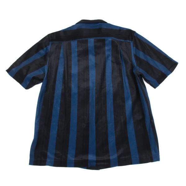 COMME des GARCONS HOMME PLUS Stripe Pile Shirt K-164824_010