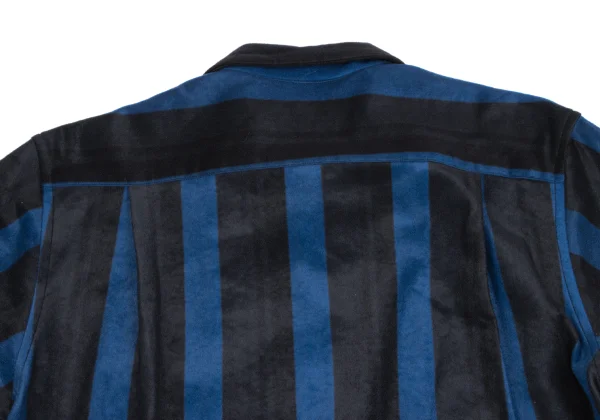 COMME des GARCONS HOMME PLUS Stripe Pile Shirt K-164824_011