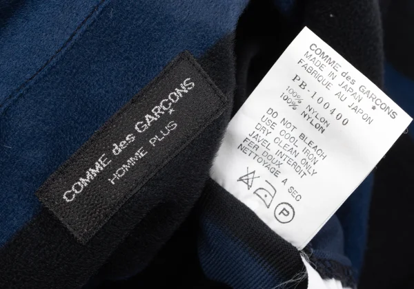 COMME des GARCONS HOMME PLUS Stripe Pile Shirt K-164824_013