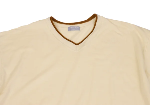 COMME des GARCONS HOMME Piping V Neck T Shirt K-164825_002