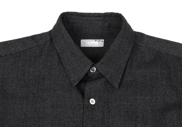 COMME des GARCONS HOMME Check Wool Shirt K-164828_003