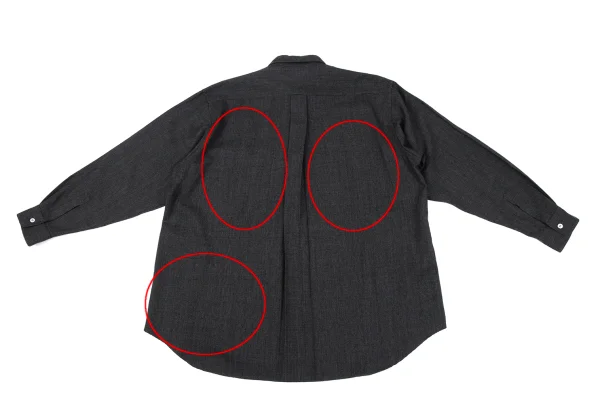 COMME des GARCONS HOMME Check Wool Shirt K-164828_011