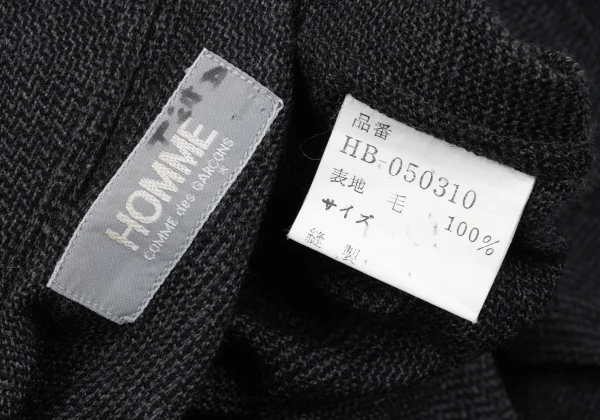 COMME des GARCONS HOMME Check Wool Shirt K-164828_016