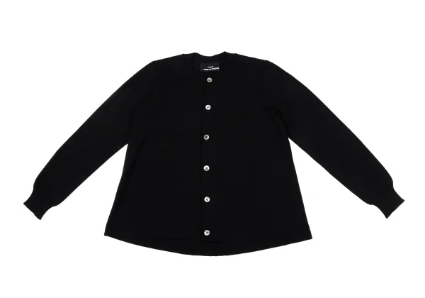 tricot COMME des GARCONS Back Tuck Wool Knit Cardigan K-164832_002