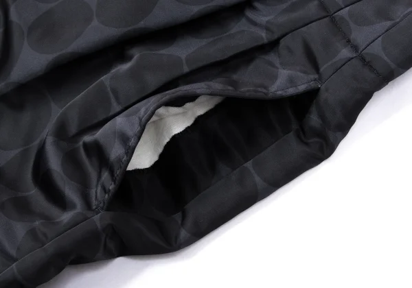 COMME des GARCONS Tuck Nylon Dot Wide Pants K-164835_003