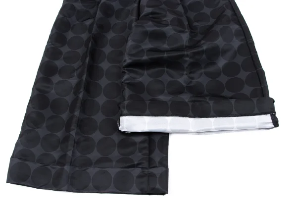 COMME des GARCONS Tuck Nylon Dot Wide Pants K-164835_007