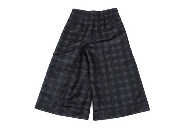 COMME des GARCONS Tuck Nylon Dot Wide Pants K-164835_008