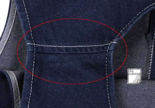 tricot COMME des GARCON Denim Switching Dyed Sleeveless Dress K-164837_006